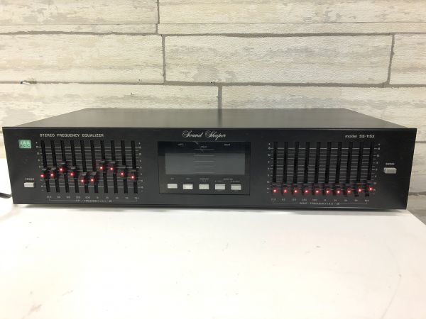 新作登場，お得】 ADC グラフィックイコライザー SS-115X 音響 オーディオ