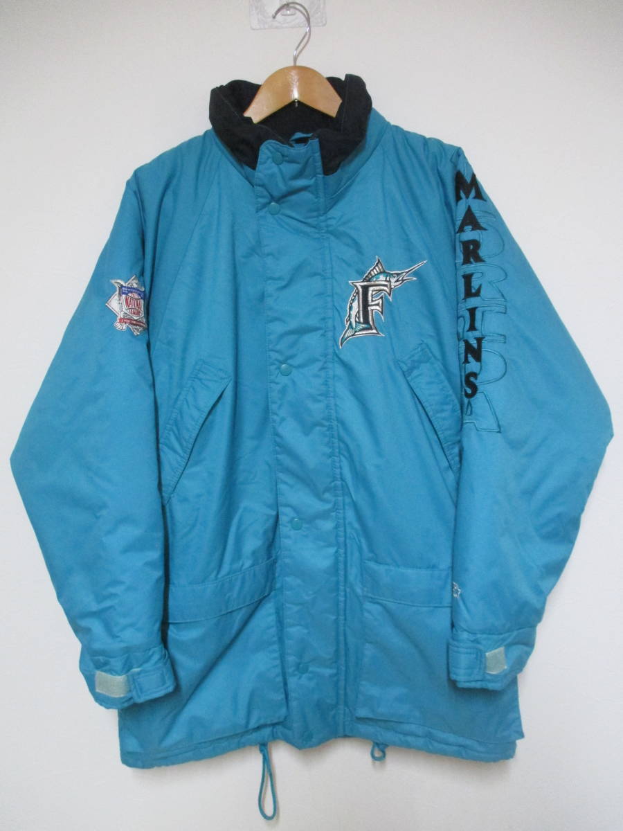 人気セール，高品質 90's スターター MLB マーリンズ 中綿ジャケット(メジャーリーグ)｜売買されたオークション情報、yahooの商品情報をアーカイブ公開 - オークファン メジャーリーグ
