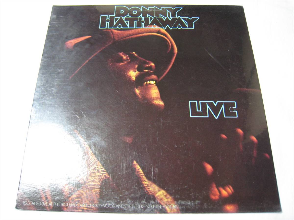 LP】○未開封○ DONNY HATHAWAY / LIVE US盤 ダニー・ハサウェイ 