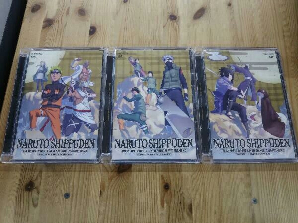 DVD NARUTO-ナルト-疾風伝 忍刀七人衆の章 1～3 全3巻セット