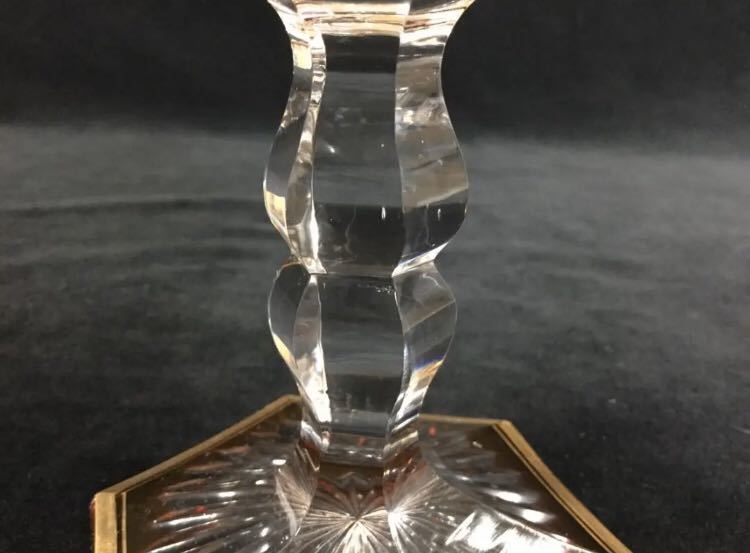バカラ baccarat エンパイア クランベリー 金彩 ワイングラス 468