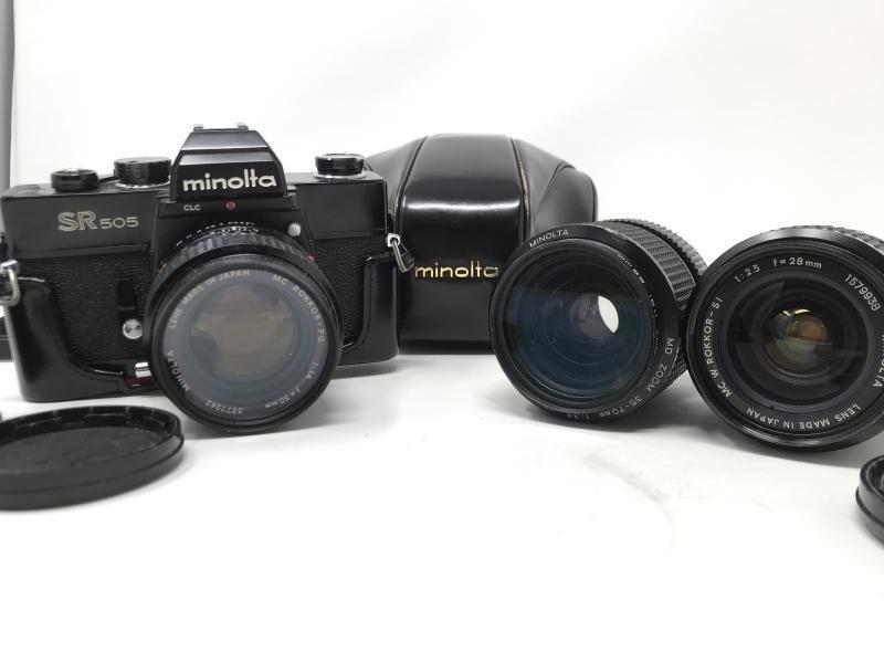 MC 50mm ROKKOR-PF ミノルタ F1.7 SR505 - & Minolta SR 0