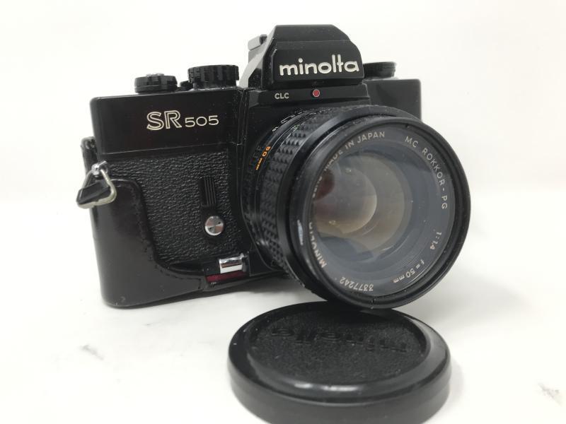 MC 50mm ROKKOR-PF ミノルタ F1.7 SR505 - & Minolta SR 0