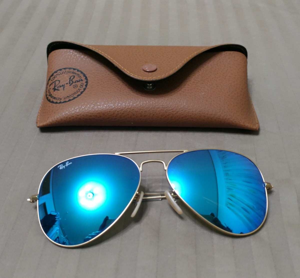 RayBan レイバン サングラス 正規品 数回使用　極上美品　傷歪み無し