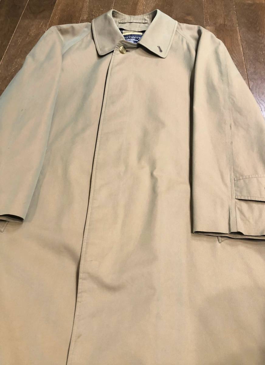 Burberry's バーバリー 英国製 コットン100% バルマカーンコート