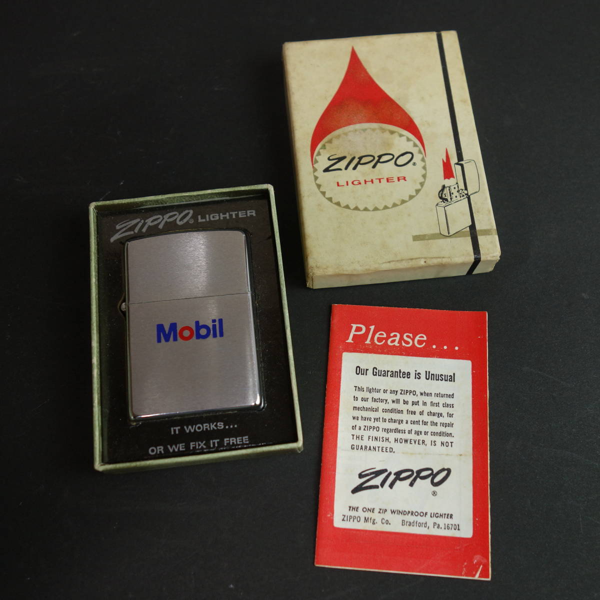 ZIPPO ジッポー Mobil！モービル石油 - アメリカ雑貨の 