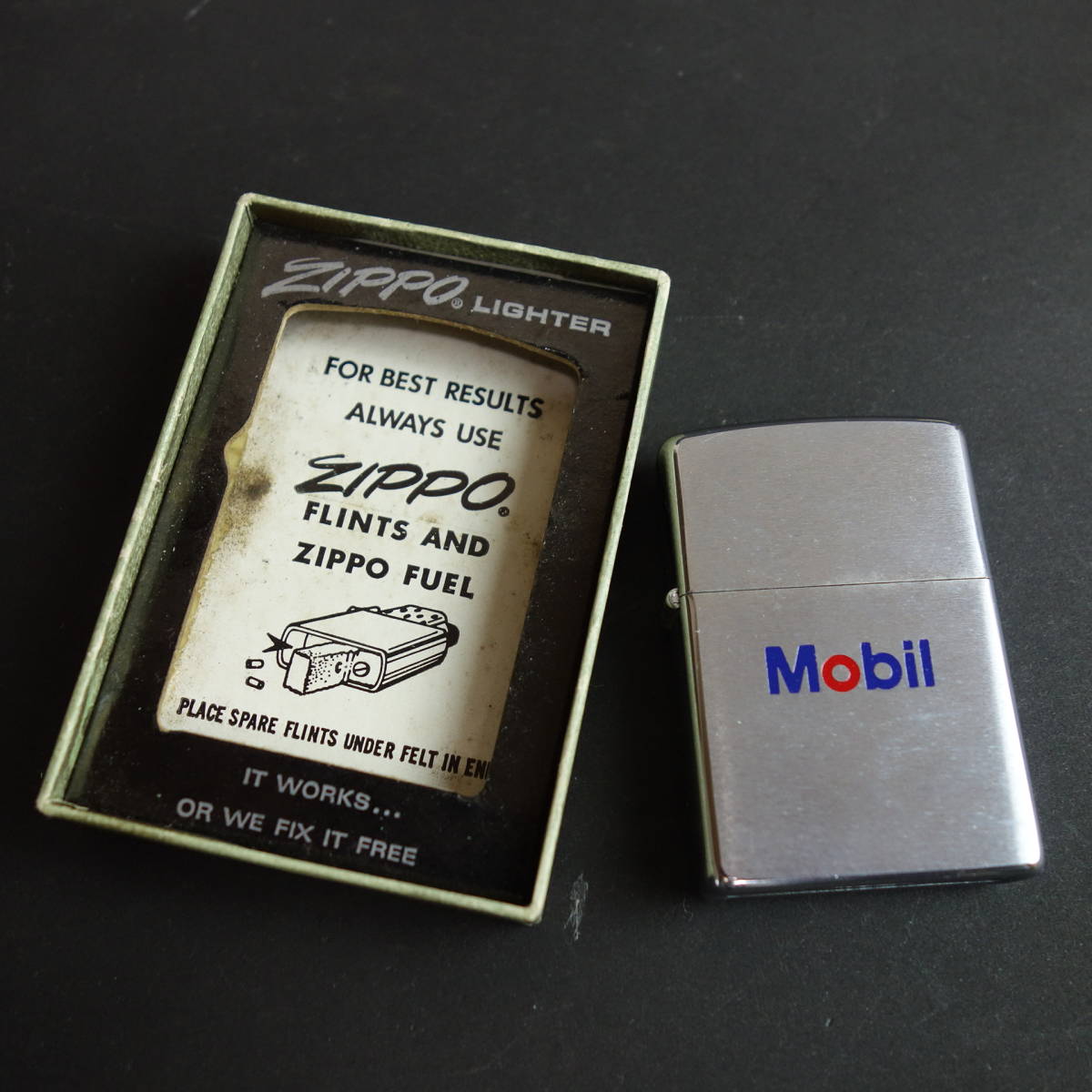 ZIPPO ジッポー Mobil！モービル石油 - アメリカ雑貨の 