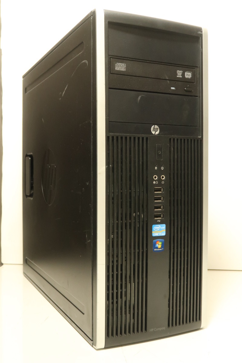 ジャンク】1円～HP Elite 8300US Core i5-3470S 2.9GHz/8GB/HDD無/DVDRW/ドライブNG【栃木出荷】