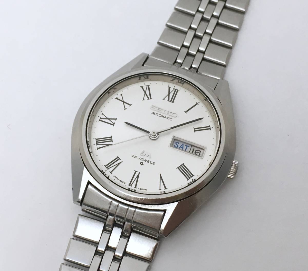 SEIKO LM ロードマチック5606-8031 メンズ 自動巻 稼働品 SEIKO LM セイコー ロードマチック 5606-8031 25石 自動巻き