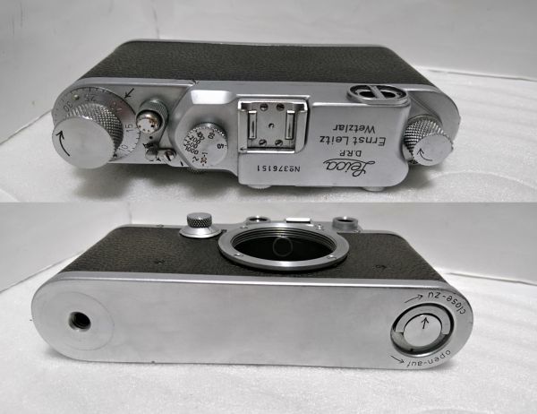 超超美品Leica ライカ IIIC Ernst Leitz Wetzlar D.R.P. ボディ 実写
