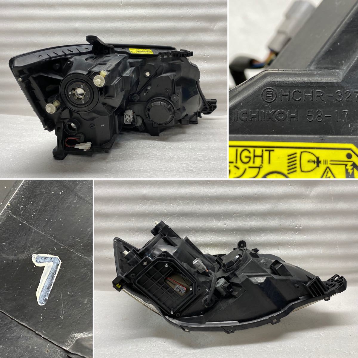 アルファード AS/MS ANH10W 後期 純正 左 ヘッドライト HID ICHIKOH 58