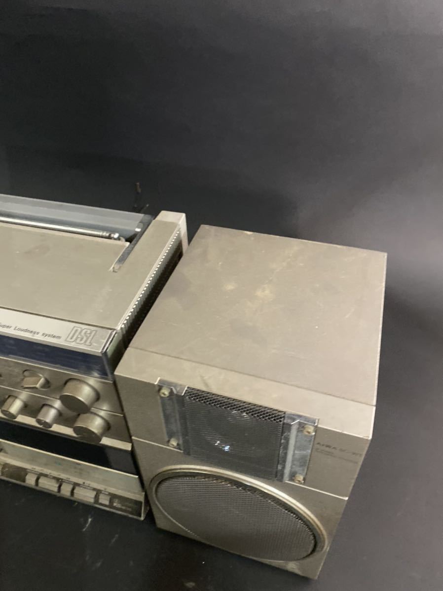 アイワ AIWA CA-W1 昭和レトロ 当時物 ダブルラジカセ ダブル ラジカセ