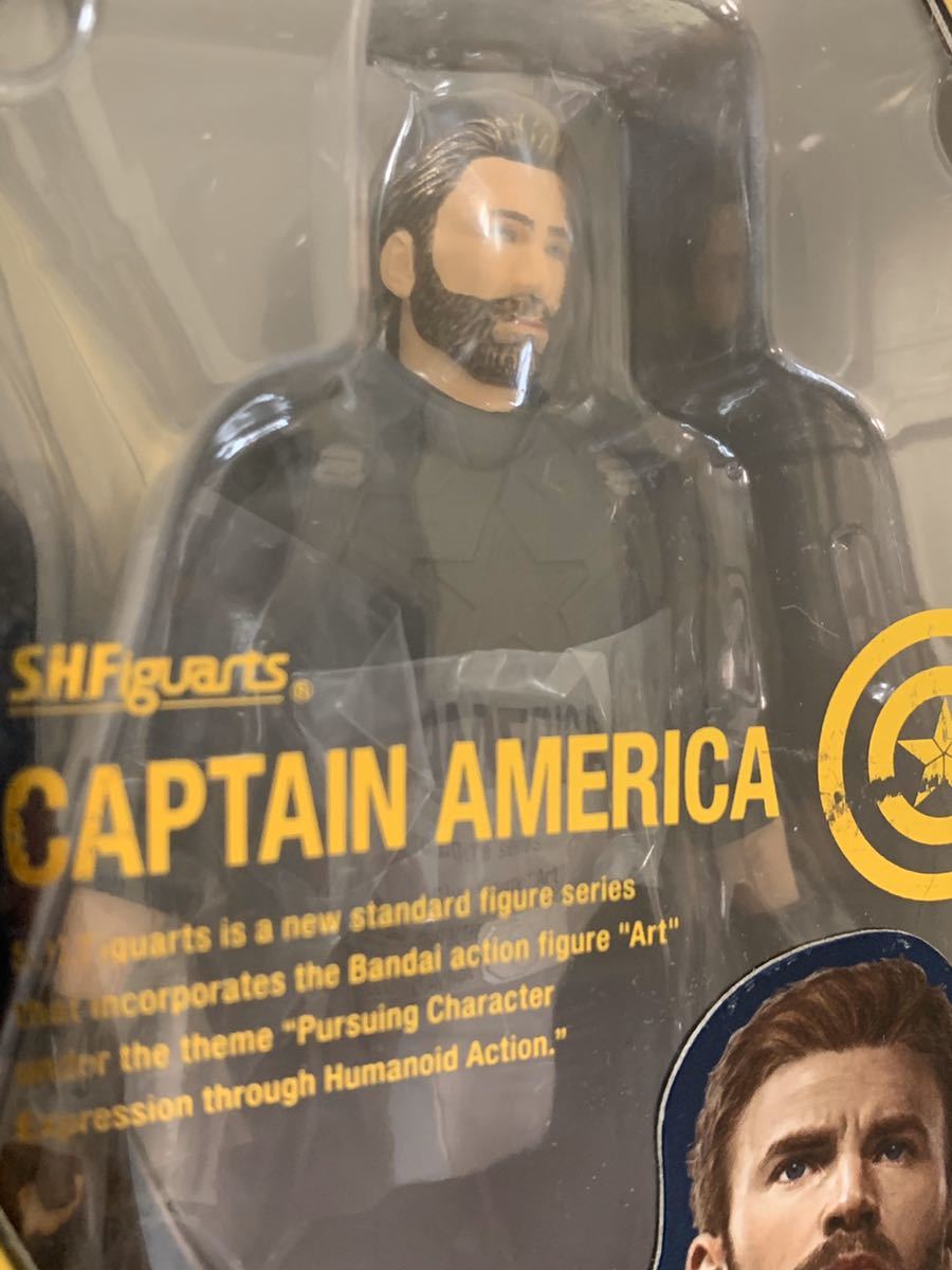 新品未開封 S.H.フィギュアーツ キャプテン・アメリカ (検 アベンジャーズ インフィニティ ウォー エンドゲーム S.H.Figuarts