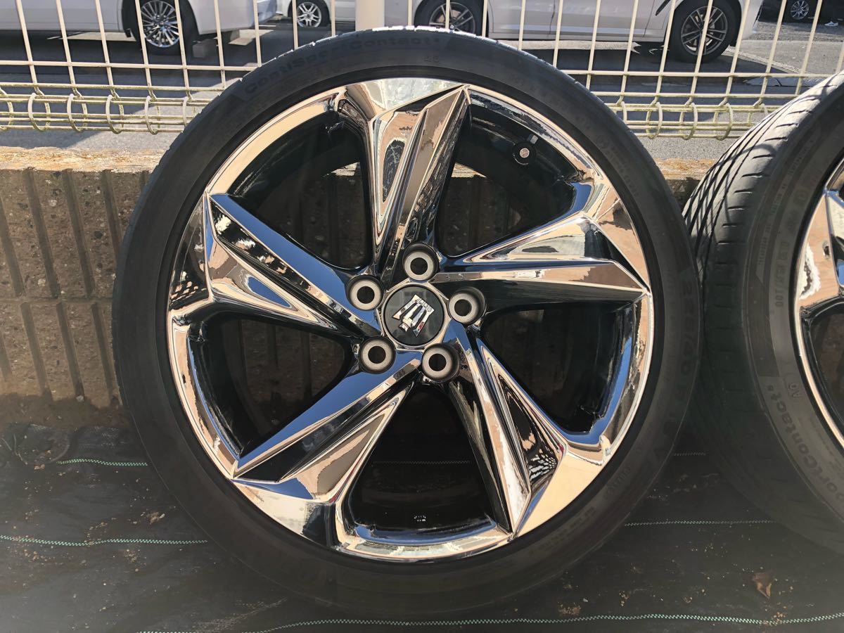 トヨタ 220系 クラウンRS 純正ホイール タイヤ付 4本セット 225/40R18 
