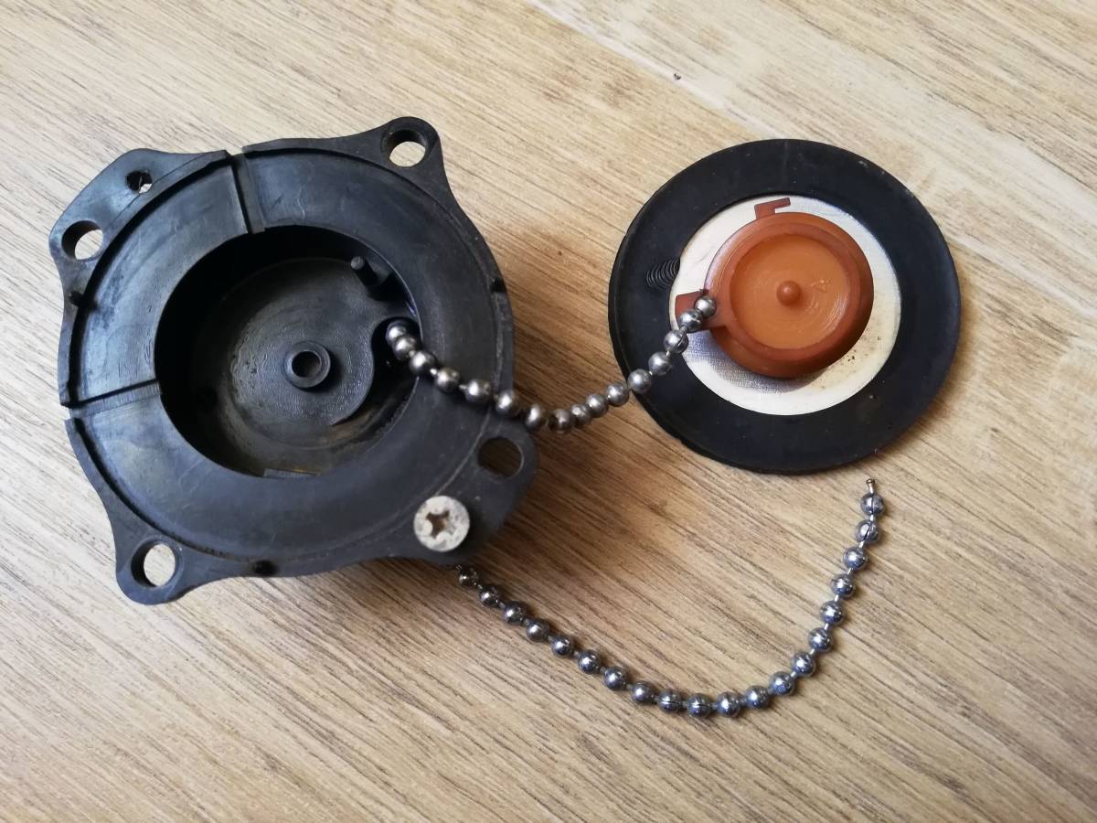 朝日電装 燃料計 タンクキャップゲージ 当時物部品 CB750CB350ホンダ 