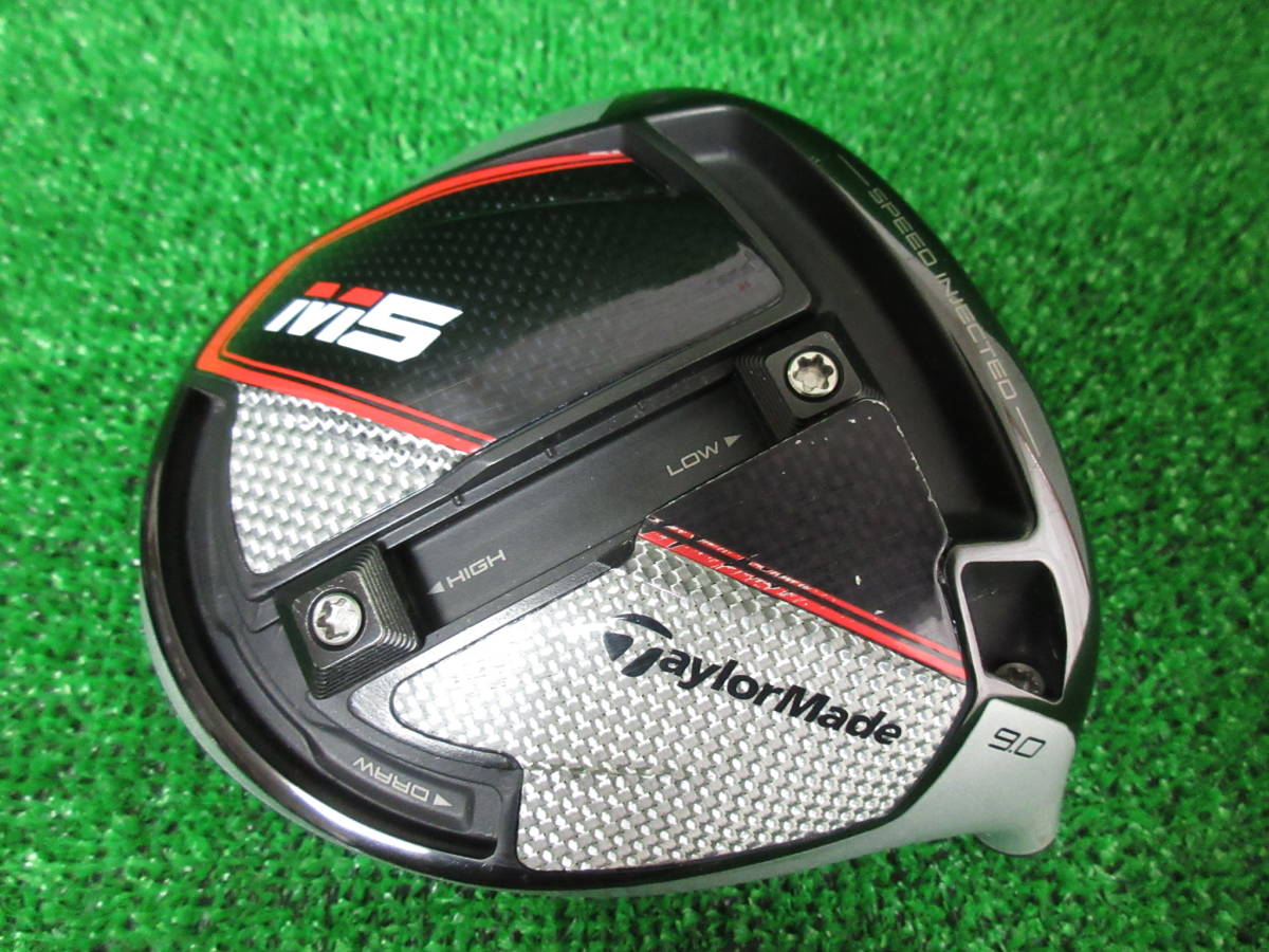 超激得，定番人気 4746 Taylor Made M5 1W 9度 ヘッド単品 ヘッドカバー レンチ付き テーラーメイド ドライバー ヘッド(ヘッド)｜売買されたオークション情報、yahooの商品情報をアーカイブ公開 - オークファン 部品