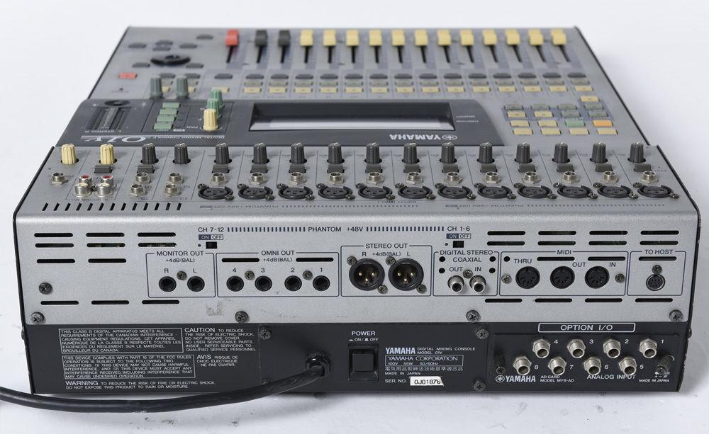 YAMAHA YAMAHA 01V 訳あり品 現状渡し OPTION I/O MY8-AD付属 デジタル
