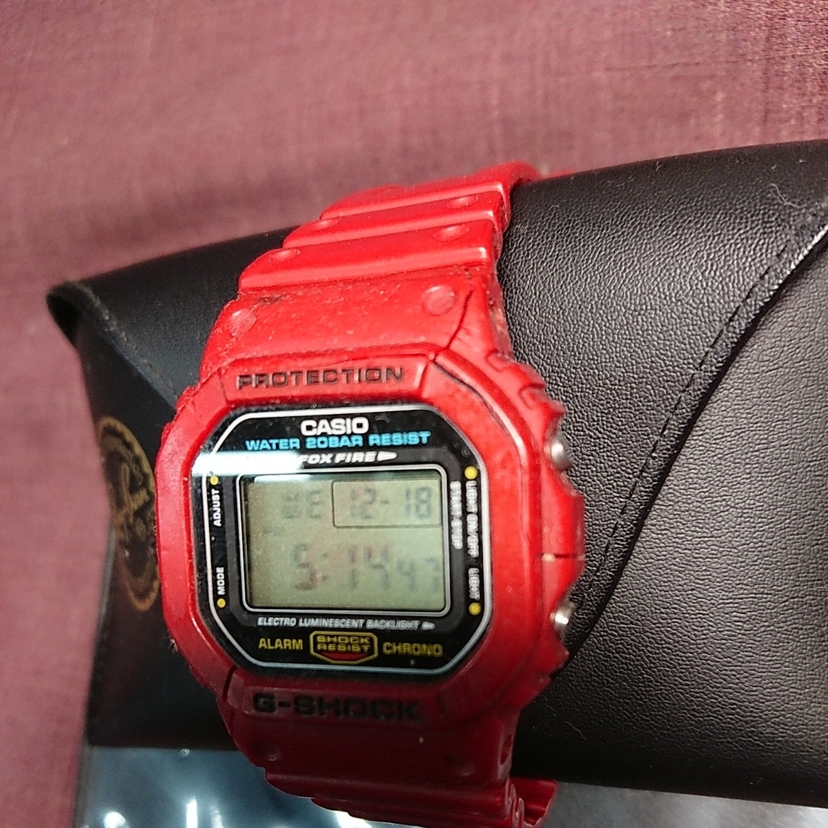 売り手 【CASIO】カシオ/G-SHOCK/1545/DW-5600E/赤/ジャンク 【公式通販】