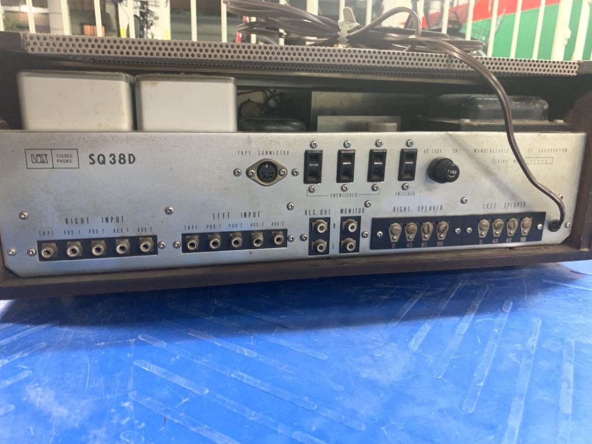 LUXMAN SQ38D SQ-38D 真空管 プリメイン アンプ - ラックスマン LUXMAN
