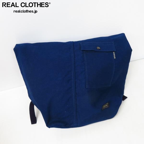  PORTER&times;BLUE BLUE/ポーター&times;ブルーブルー ARIGATO リュックサック/バックパック インディゴブルー /060(リュックサック、デイパック)｜売買されたオークション情報、yahooの商品情報をアー かばん、バッグ