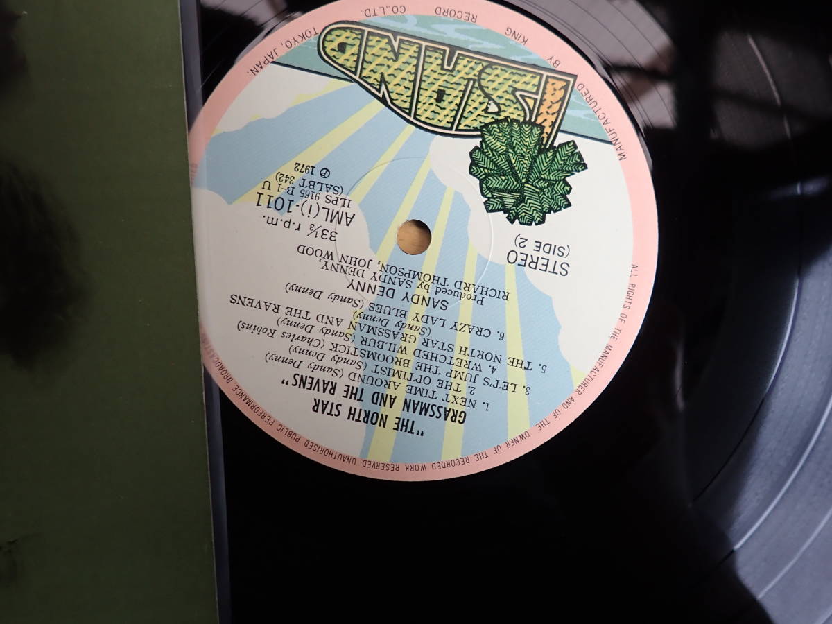 めー出品 Jな2】帯付☆Sandy Denny サンディ・デニー LP 海と私のねじれた