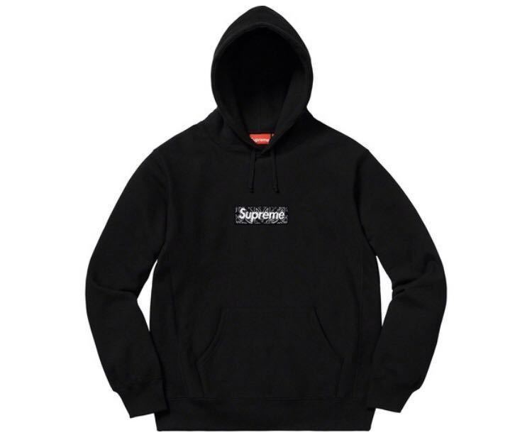 Bandana Box Logo Supreme Hooded Sweatshirt - bandana 国内正規 