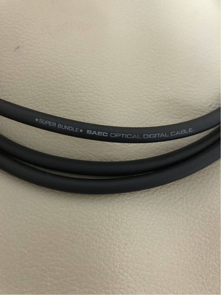 ケーブル・シールド SAEC OPC-410 OPTICAL DIGITAL CABLE 1m ケーブル
