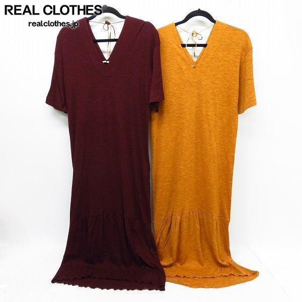 ☆【未使用】Miske/ミシュケ ウール ニットワンピース マスタード  