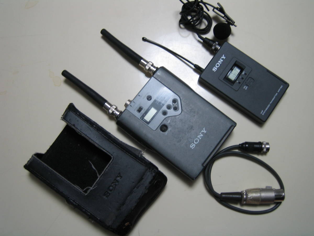 SONY業務用ワイヤレスセット WRR-861 + WRT-822 【公式通販】