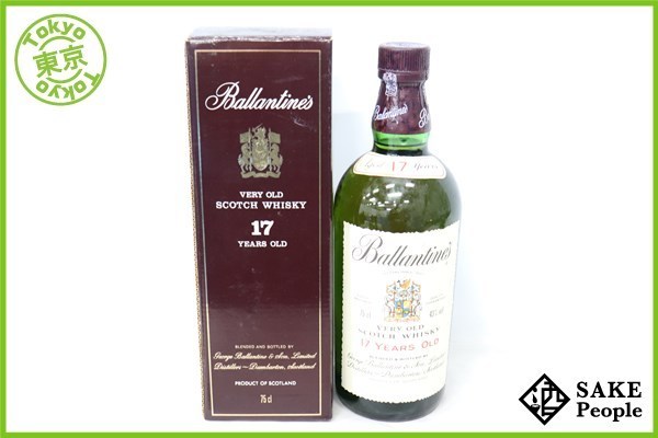 ◇注目! バランタイン 17年 750ml 43％ 箱 スコッチ バランタイン 17年