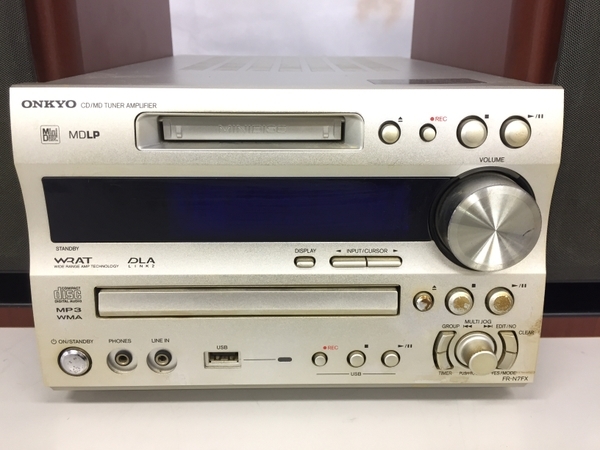 FR-N7FX ONKYO コンポ - ジャンク オンキョー CD⁄MD リモコン