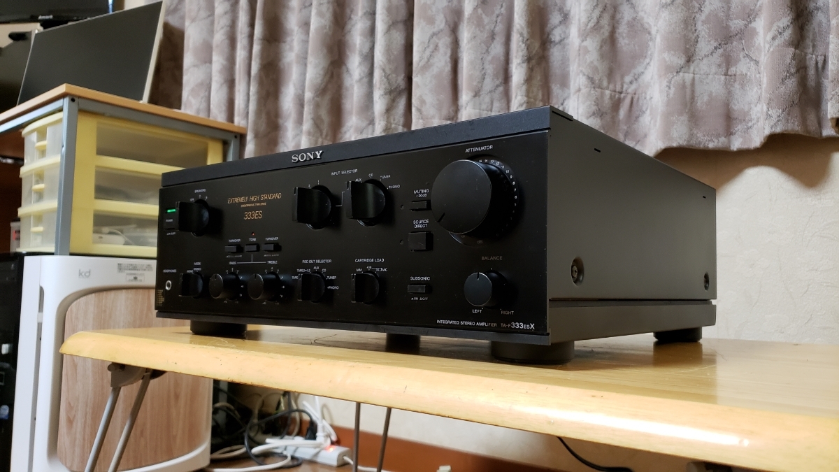 ソニー SONY メンテ済み プリメインアンプ TA-F333ESX 調整済み 動作品