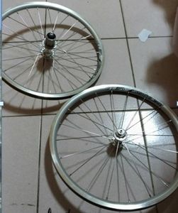 Dahon 20イン 406 完組ホイール (74MM/130MM) 銀色(シルバー)