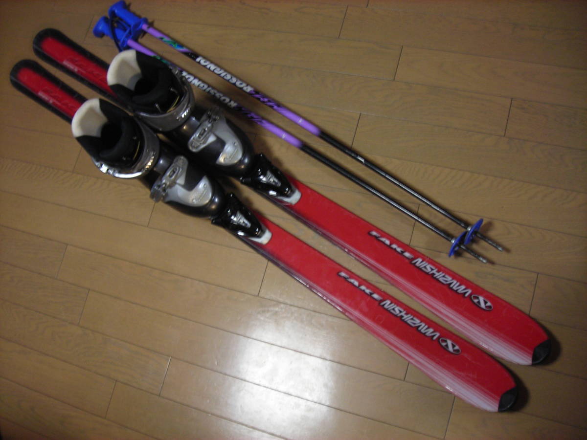 大人気，最新作 カービングスキー セット 板 NISHIZAWA 160cm/ブーツ KAZAMA 28cm(板、ブーツセット)｜売買されたオークション情報、yahooの商品情報をアーカイブ公開 - オークファン 板、ブーツセット