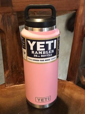 お買い得，新品 大容量 ピンク YETI イエティ RAMBLER Bottle 36oz 約1060ml クーラーボトル 水筒(1.0リットル～)｜売買されたオークション情報、yahooの商品情報をアーカイブ公開 - オークファン 1.0リットル～