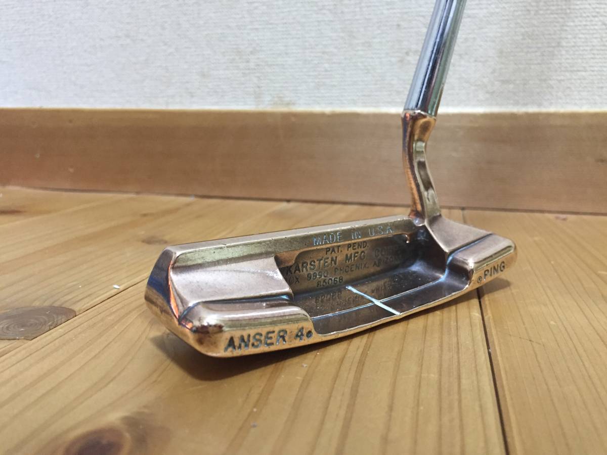 お買い得，人気セール PING ANSER4 パター 左きき(パター)｜売買されたオークション情報、yahooの商品情報をアーカイブ公開 - オークファン 男性左きき用