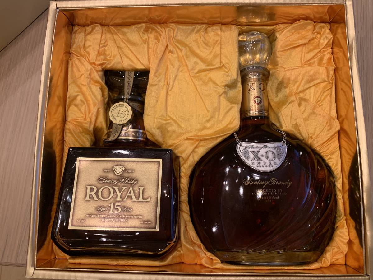 ☆未開封 SUNTORY サントリーウイスキーローヤル15年ゴールドラベル