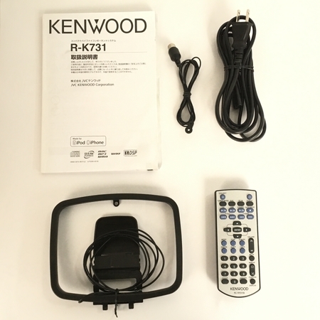 KENWOOD Kシリーズ R-K731-S HI-FI コンポネント システム シルバー LS