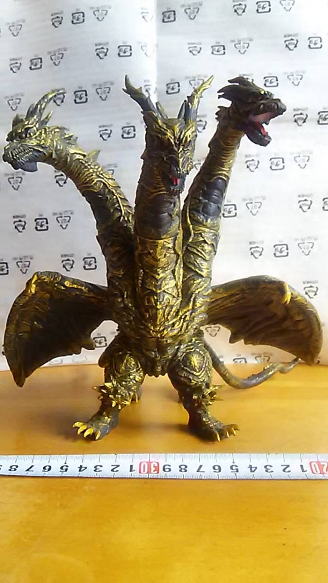 ☆未開封☆S.H.MonsterArts ゴジラ フィギュア 即決 ムービーモンスターシリーズ カイザーギドラ ソフビ フィギュア