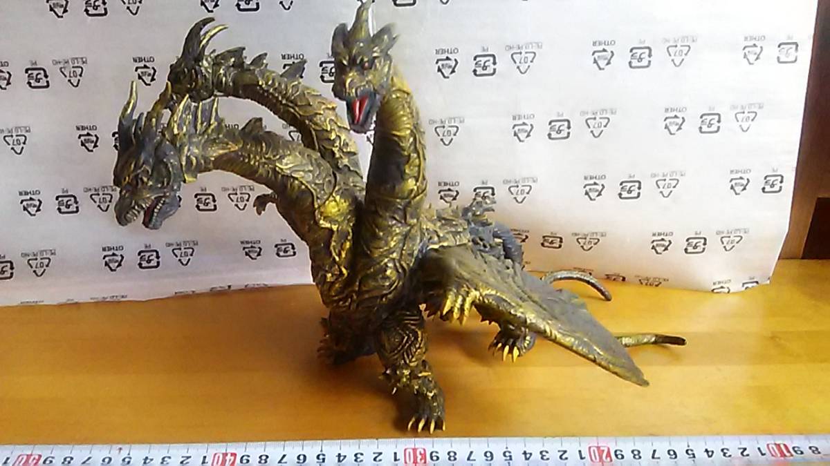☆未開封☆S.H.MonsterArts ゴジラ フィギュア 即決 ムービーモンスターシリーズ カイザーギドラ ソフビ フィギュア