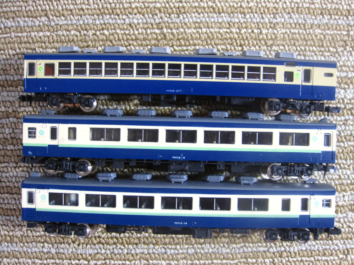 TOMIX KUHA-111×2 MOHA-112 SARO-110 △TOMIX 鉄道模型 7両まとめて クハ111/サロ110/モハ112/サロ112/N