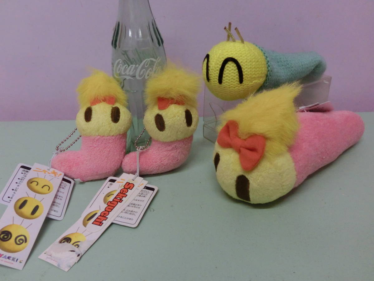 Nhk教育テレビ ニャッキ ピンクちゃん ぬいぐるみ人形 マスコット キーチェーン 4点セット プチプチ アニメ キャラクタードール 売買されたオークション情報 Yahooの商品情報をアーカイブ公開 オークファン Aucfan Com