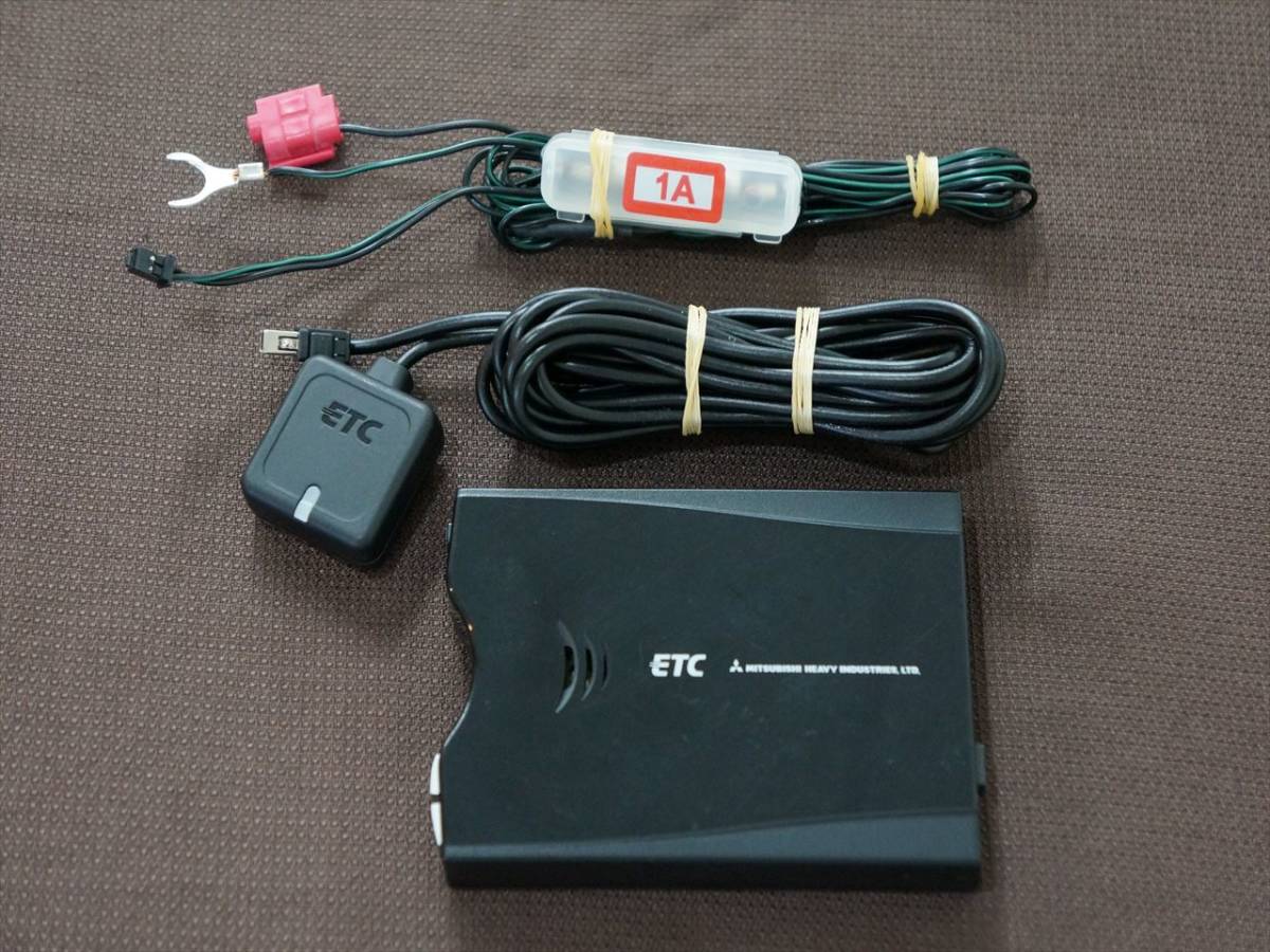 ETC 軽自動車登録 三菱重工 アンテナ分離型 音声案内 三菱 MOBE-600 