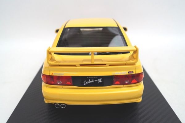 ◇【onemodel】 1/18 三菱 ランサー EVO III Dandelion Yellow [17B06