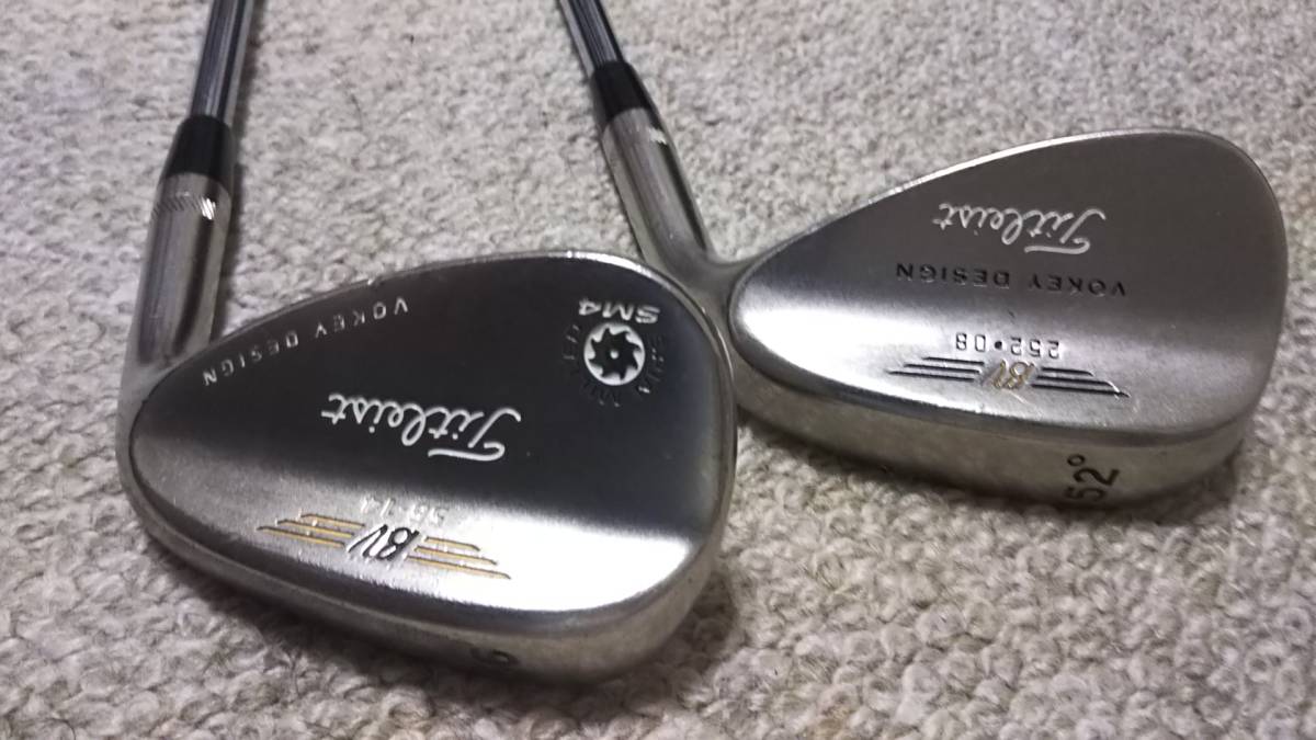 タイトリスト ボーケイ SM4 52度、56度 2本セット お買得 タイトリスト ボーケイ SM4 52度、56度 2本セット お買得