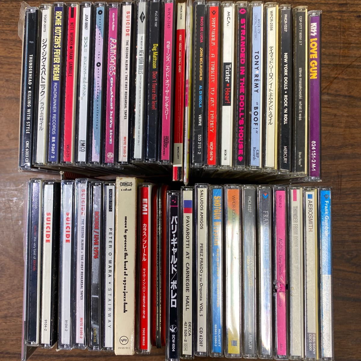 ハードロック名盤レコード6セット ロック ロック名盤レコード（KISS中心）ハードロック&メタル6枚