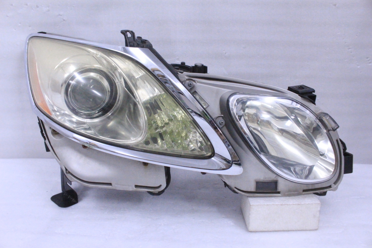 レクサス GS 19系 純正 HIDヘッドライト 左右セット GS350 430 450h