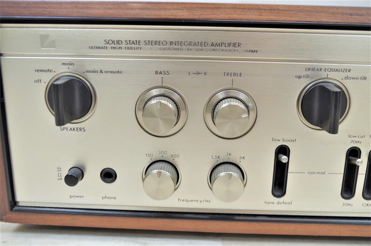 LUXMAN L-309V ラックスマン Vシリーズ プリメインアンプ ウッド
