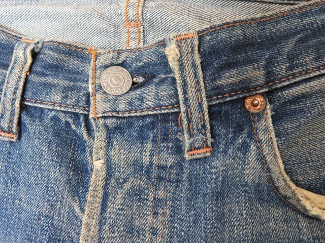極良色】Levis 501 66前期 ヴィンテージリーバイスw33 16ボタン 【美色 