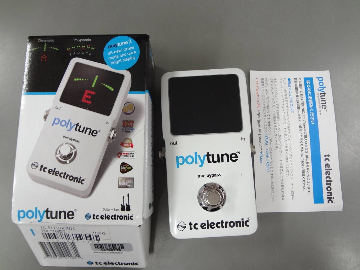 tc electronic TC | Electronic 0 PolyTune mini: Polytune2 Polytune 